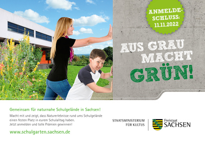Plakat Wettbewerb "AUS GRAU MACHT GRÜN!" Plakat Wettbewerb "AUS GRAU MACHT GRÜN!"